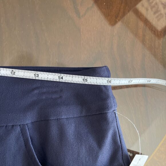 Tribal Pull On Ponte Skort (12 Petite) Navy - New No Tags - Picture 8 of 9